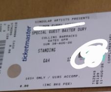 2 tickets Super Furry Animals