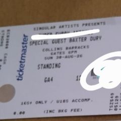 2 tickets Super Furry Animals