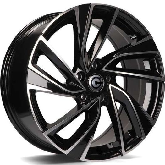 18" GTI Type Black Alloy Wheels Seat Skoda VW 5x112