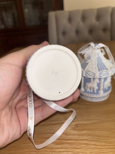 Wedgwood Christmas Tree Carousel Ornament