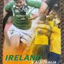 2005 Ireland v Australia - November International Programme & Ticket Image 2