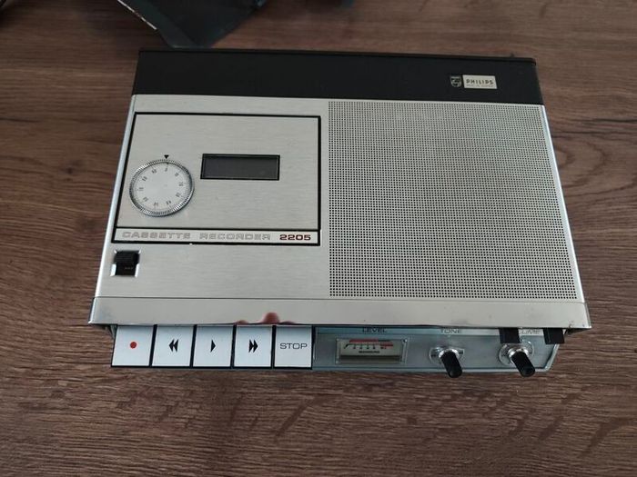Phillips cassette recorder 1970s