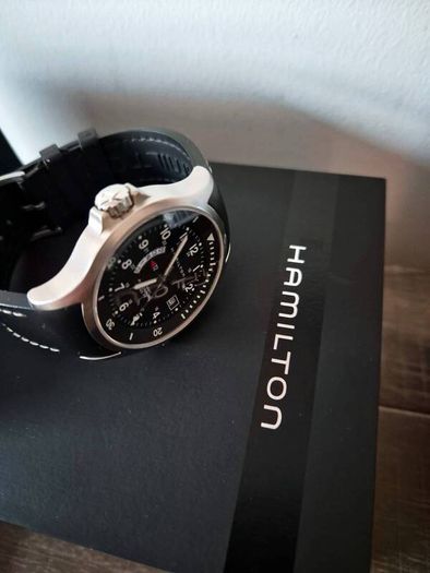 Hamilton Khaki Navy GMT Auto