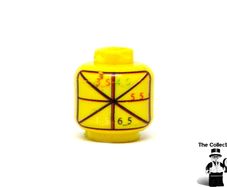 Lego Minifigure Yellow Factory Test Print Head Printer Alignment Print Head Prototype