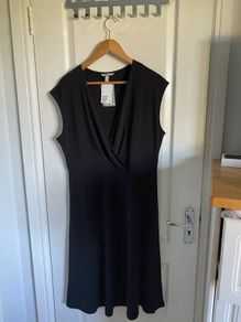New ladies HM black dress size L