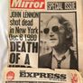 7x John Lennon Beatles death newspapers Image 2