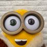 Minions Bob with Teddy Bear Soft Toy Minion Despicable Me Soft Plush approx. 30 cm. Used Please see photos Image 3