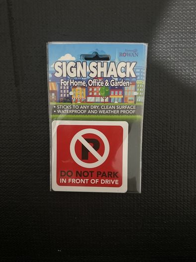 Sign shack