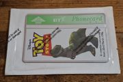 UK BT Phonecard BTA-153 "Toy Story - Rex", 1996, mint in wrapper, No 6 of 6 - free standard postage