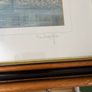 Signed lithograph by Breandan Hayes . Arran quay Image 6