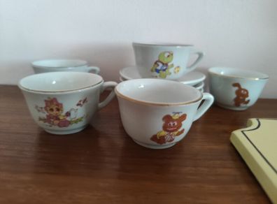 Muppet Babies Rare Vintage Tea Set