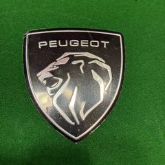 peugeot car badge 3.5" x 3.5"