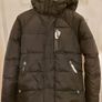 BNWT Winter Autumn hooded black puffer coat jacket Jack & Jones Size Large Image 4