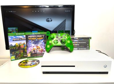 Mint Xbox One S + Games Bundle