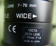 CCTV Vista  Lens 7-70mm f1,8
