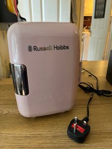 Russell Hobbs Mini Fridge Mini Cooler in pink