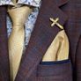 boy communion suit age 9 chest 29 134-140cm with shirt and tie. Image 3