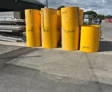 Rubble hoppers