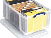 64 Litre Plastic Storage Box Clear