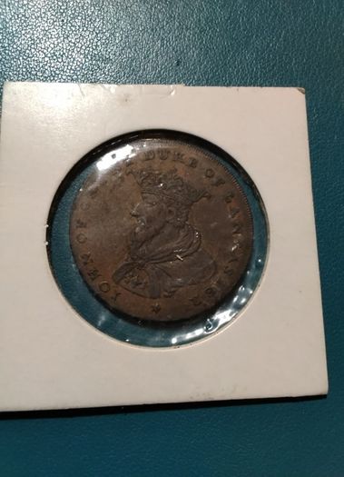 John  O  Gaunt Halfpenny