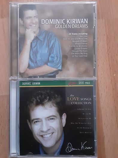 Dominic Kirwan CD's x 2   ..The Love Songs Collection and Golden Dreams .. Price Drop