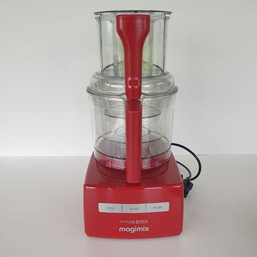 Magimix Cuisine 5200XL premium red VIDEO