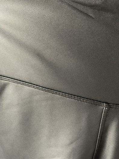 leggings Bnwt pleather black leather leggings size large/xlarge