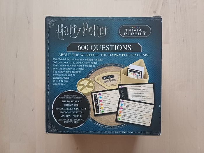 Harry Potter Trivial Pursuit Board Game NEW