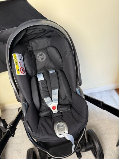icandy peach 7 cerium collection Cybex car seat and isofix base rotating