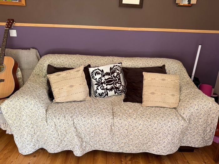 Free Leather Sofa - Collection Only