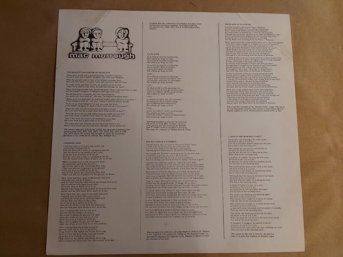 Mac Murrough - Macmurrough & Carrig River - Irish Pressings -Vinyl Records - Extremely Rare