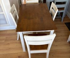 wooden Kitchen table and 4 chairs