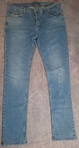 Diesel D.N.A. Men's Slim Straight Jeans 34x32 S/S 2022 Release Light Blue Wash