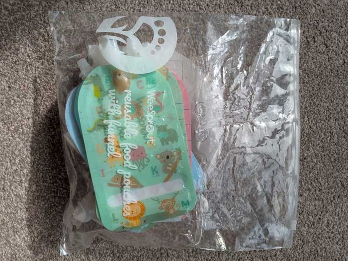 Reusable food pouches