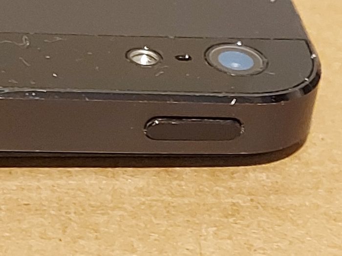 Apple Iphone 5, 16 GB, Black-Grey Back, working fine, reasonable cosmetic condition for its age