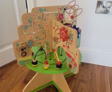 Manhattan wooden tree activity toy toddler montessori