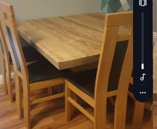 table and chairs