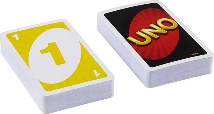 Classic Colour & Number Matching Card Game - 112 Cards - Customizable & Erasable Wild Cards - Special Action Cards Included - Gift for Kids 7+, W2087