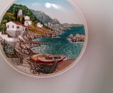 Spanish Scene Wall Hanging Plates 3D.