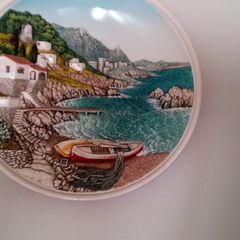 Spanish Scene Wall Hanging Plates 3D.