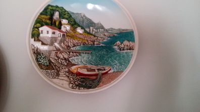 Spanish Scene Wall Hanging Plates 3D.