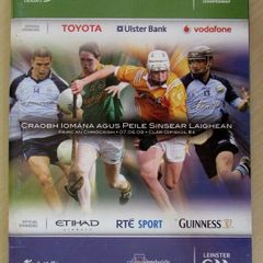2009 Dublin v Meath (Football) & Dublin v Antrim (Hurling) - GAA Leinster Q.F. Programme