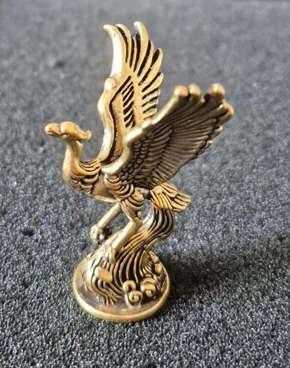 3 brass Animals,. Solid brass.