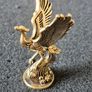 3 brass Animals,. Solid brass. Image 3