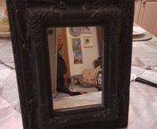Small Ornate Mirror