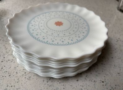 Dessert plates, set of 12