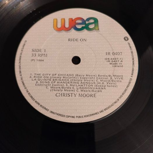 Christy Moore - Ride on
