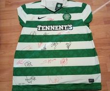 celtic signed 2011 jersey