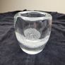 Iittala Sargasso Clear Bubble Glass Tumbler 9cm Kaj Franck Mid Century Finnish Art Glass Vintage Image 2