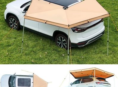 270 deg  Vehicle Awning Wrap-Around Car Side10.5 x 5.3 feet